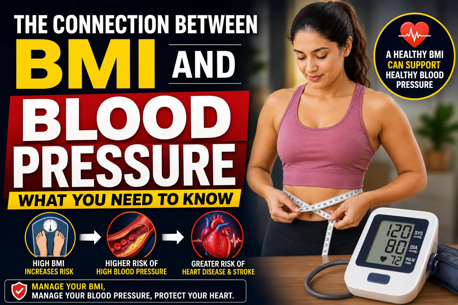BMI and blood pressure connection